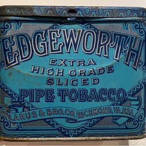 Edgeworth tin - empty